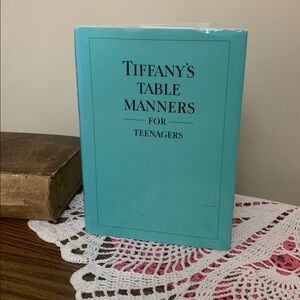 Tiffany’s Table Manners for Teenagers hardcover book 1228